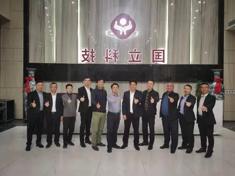 肇庆市招商调研组一行到访国立科技产业园 调研低碳环保新材料产业